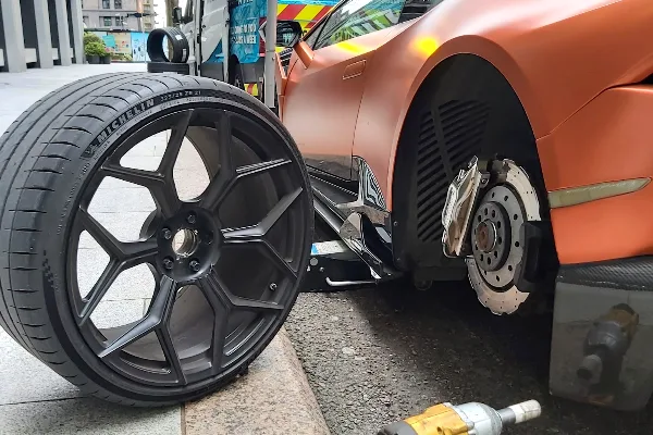 Locking Wheel Nut Removal photo