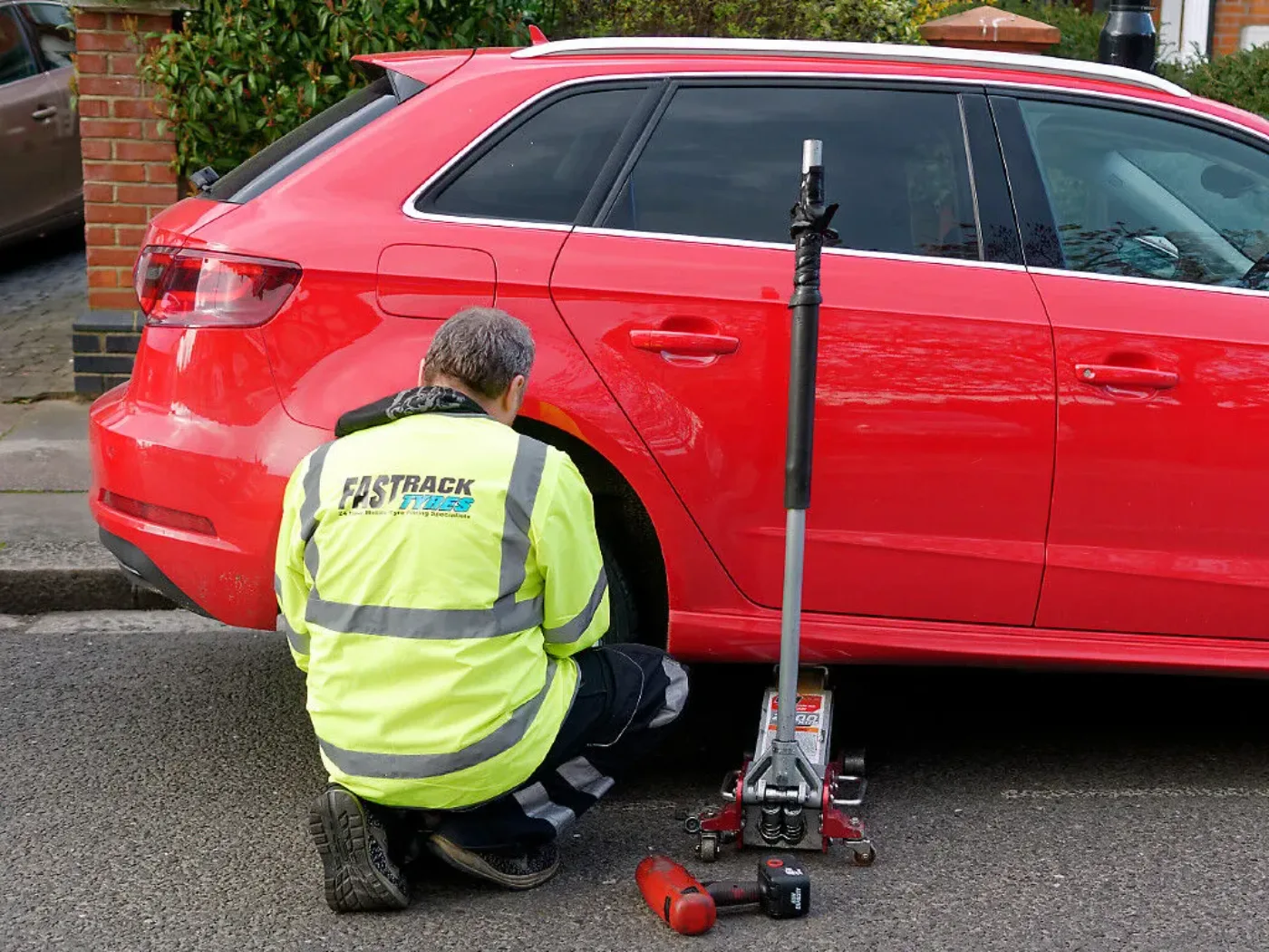 Fastrack Tyres mobile fitting across the region